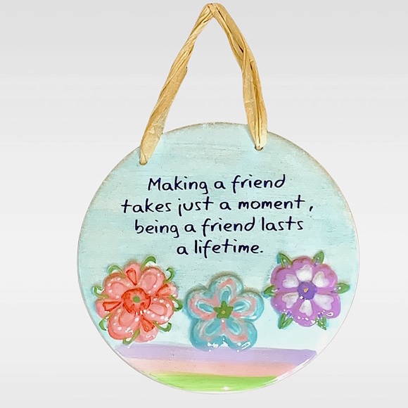 Other - Friendship Quote Home Art Decoration